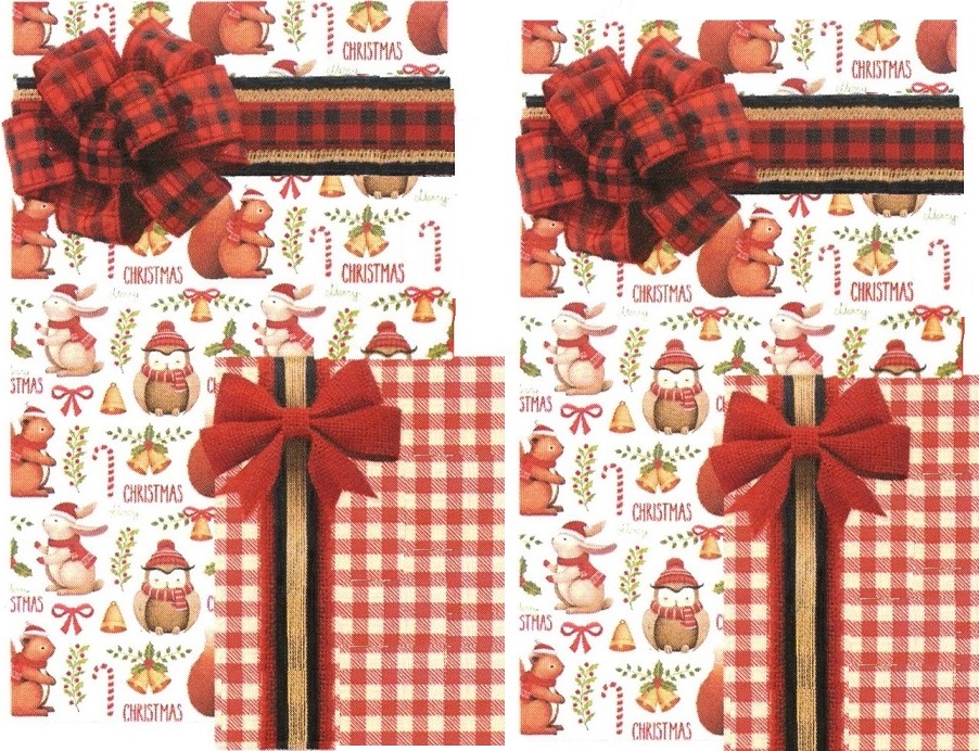 #4205 Woodland Wishes Reversible Double Roll 