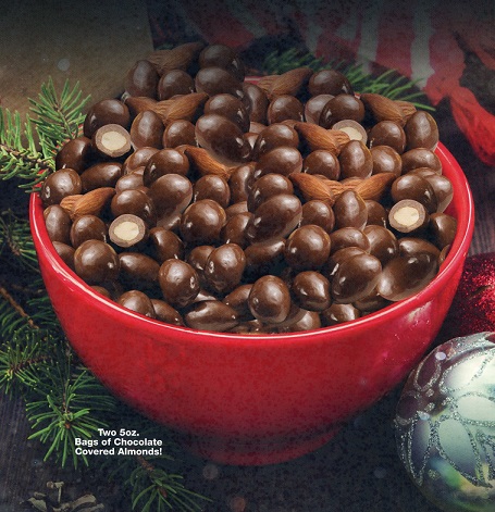 #2222 Milk Chocolate Covered Almonds 10 oz. 