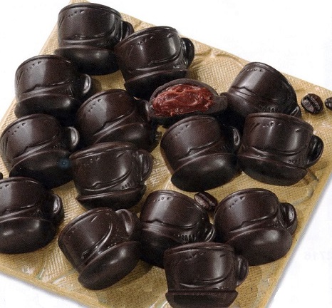 #2232 Mocha Coffee Cups Double Box 