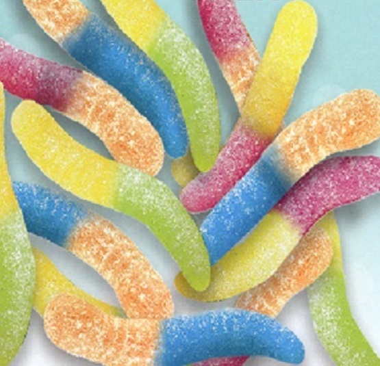 #7231 Sour Gummy Worms 1 LB.